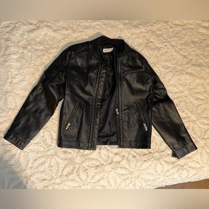 H&M Kids Black Moto Jacket